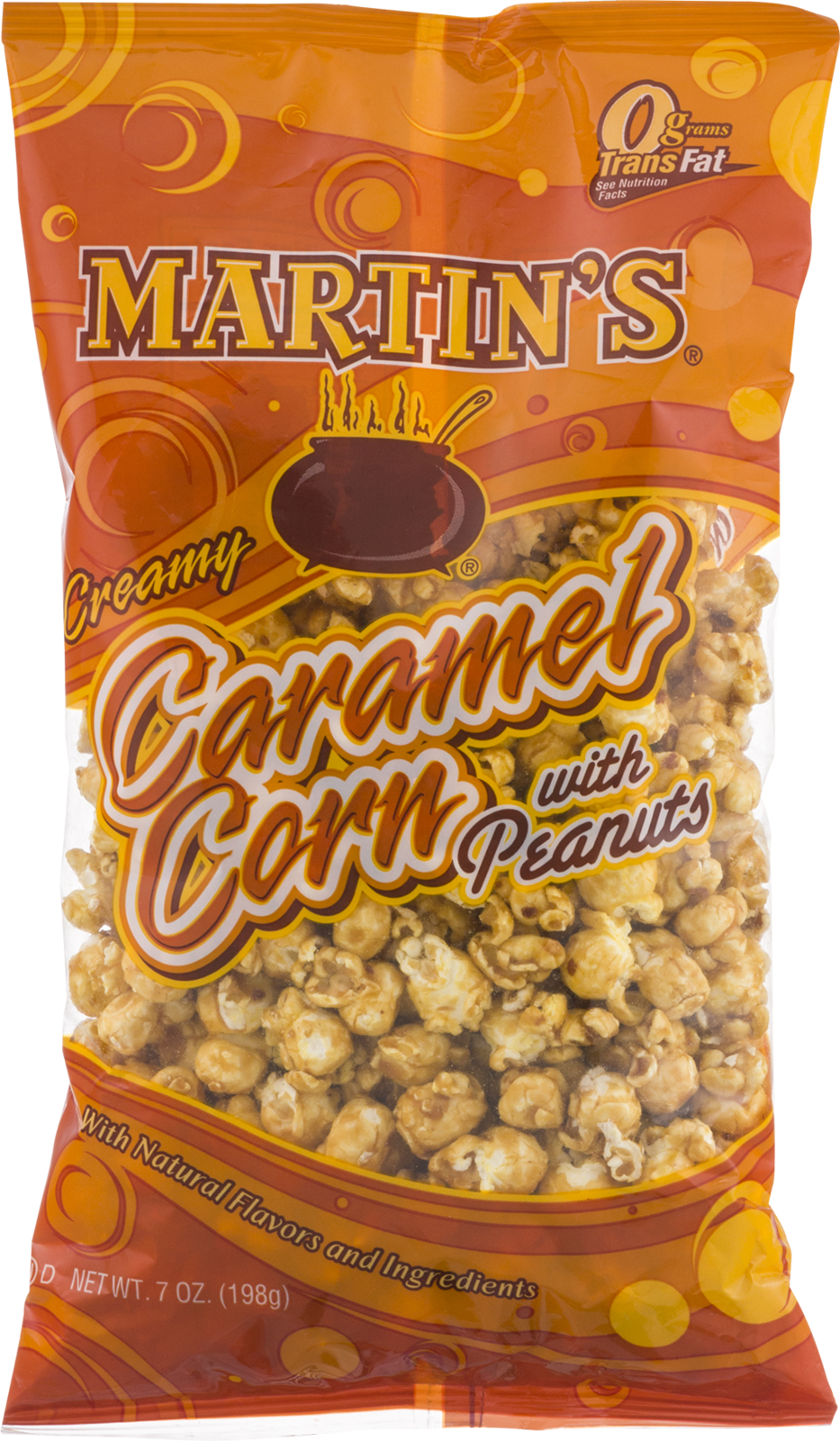 Primary image for Martin's Caramel Corn With Peanuts - 7 Oz. (4 Bags)