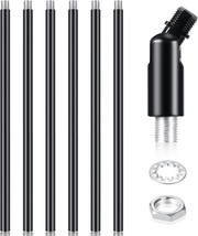 The Sloped Ceiling Adapter Kits Threaded Extension Rod Lighting, 9 Pcs., 12 Inch - £26.26 GBP