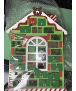 Advent Calendar Christmas Wooden House with 25 pull out drawers VGC - £15.42 GBP