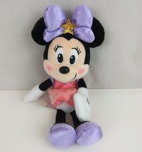 Disney Junior Just Play Minnie Mouse Stars 9&quot; Beanbag Plush - £7.56 GBP