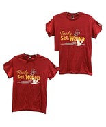 Ready Set Wawa T-Shirt Red Graphic Tee Crew Neck Lot Employee Uniform Sh... - £13.22 GBP