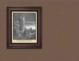 The Prophet Ezekiel Bible Picture Photo (8X10) New Fine Art Print Old Antique - £6.35 GBP