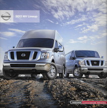 2012 Nissan NV COMMERCIAL vans brochure catalog US 12 Cargo Passenger - $8.00