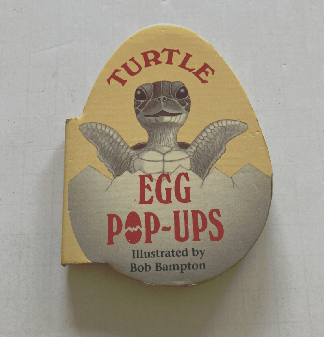 Rare pop up book Turtle egg pop ups golden board book - $24.70