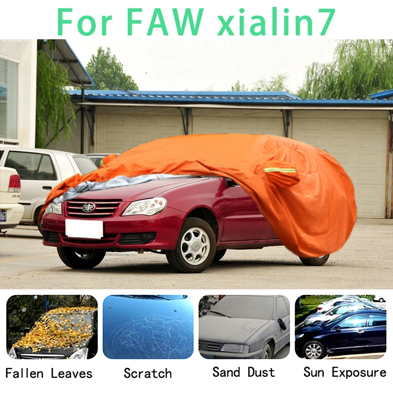 For FAW xialin7  Waterproof car covers super sun protection dust Rain car Hail - £105.33 GBP