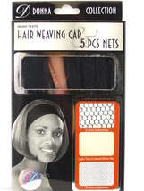 DONNA COLLECTION HAIR WEAVING CAP &amp; 5 PCS NETS (11070) - $6.99