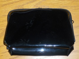 Agnis b. Black Cosmetic Bag Travel Case Tote  - $14.99