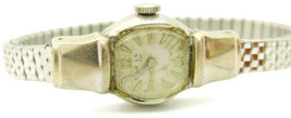 Gruen Precision Watch 10K RGP Wind Up Mechanical Swiss Working Woman&#39;s Vintage - £31.06 GBP