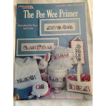 Leisure Arts The Pee Wee Primer cross stitch leaflet book 964 - £5.25 GBP