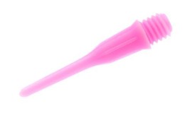 L-Style ShortLip 2BA Soft Dart Tips - 50 Count - Hot Pink - £3.97 GBP