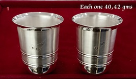 BIS HALLMARKED 925 Silver Milk Glass - pure silver gift items- return gifts - $74.00 - $77.00