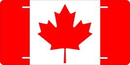 Canada Flag Personalized Custom Novelty Tag Vehicle Car Auto Motorcycle ... - $16.75