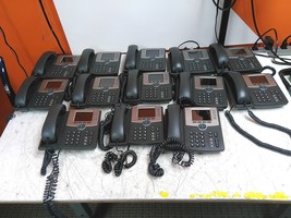 Lot of 13 Cisco SPA525G 5 Line IP Phone w/ Handsets  - £311.50 GBP