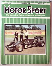 Motor Sport Magazine August 1983 mbox3017/b Renault - £3.07 GBP
