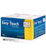 Easy Touch U-100, 31g, 5/16” 8mm, 1cc, ( BOX OF 100 TOTAL), FAST FREE SH... - £23.42 GBP