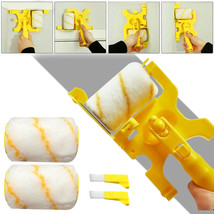 Multifunctional -Cut Paint Edger Roller Brush Safe Tool For Wall Ceiling Us - $28.99