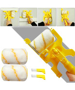 Multifunctional -Cut Paint Edger Roller Brush Safe Tool For Wall Ceiling Us - £22.67 GBP