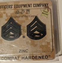Officers Equipment Company staff sergeant Zinc Combat Hardened Pins - $10.40
