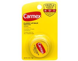 Carmex Classic Lip Balm Medicated, 0.25 oz (Pack of 9)9 - $17.45