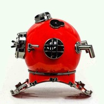 US Navy Scuba Diving Nautical Helmet Maritime Ship&#39;s Red helmet - £153.00 GBP