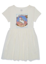 Wonder Nation Tutu Dress Girls Unicorn Positive Energy XL (14-16) Ivory NWT - £11.95 GBP