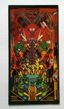 Big Guns Pinball Machine Postcard 1987 Original Promo Game Card Artwork - £12.31 GBP