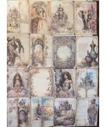 8 Sheets Vintage Style Fantasy Castle Paper Collage Scrapbook Junk Journ... - £5.41 GBP