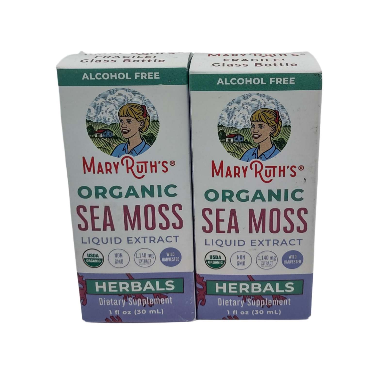 MaryRuth Organics Irish Sea Moss Liquid Drops 2-Pack, Unflavored, Sugar-... - £17.81 GBP