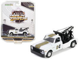 1972 Chevrolet C-30 Dually Wrecker Tow Truck White with Gold Stripes &quot;Hurst&quot; &quot;Du - $23.64