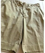 Men&#39;s Cutter &amp; Buck Dry Tecluxe Size 32 Polyester Beige Shorts Pockets S... - $6.88