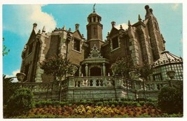Vintage WALT DISNEY WORLD The Haunted Mansion 01110224 Dp 79900-c 3x5 postcard - $5.76