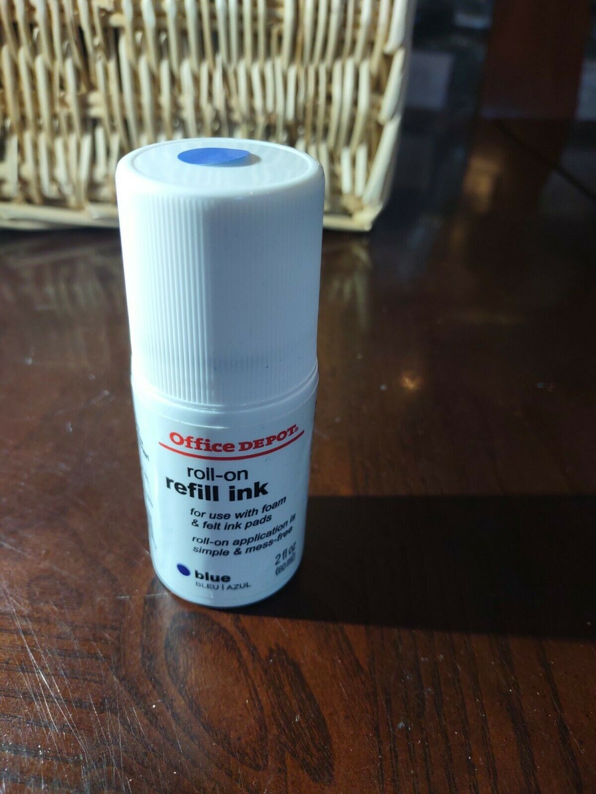 Office Depot Roll-on Refill Ink Blue - $15.72