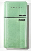 Journal Lined Pages RP Studio Classic Refrigerator 2 Part Notebook - $21.99