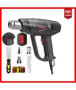 Ergonomic 1800W Hot Air Gun with Overload Protection &amp; Versatile Accesso... - $681.15 MXN