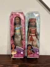 New Mattel Disney Princess Doll Toy Kids Youth MOANA Pocahontas 2023 - £18.78 GBP