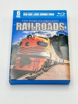 The World&#39;s Greatest Railroads. Blu-Ray +DVD combo. 6 discs total - £11.44 GBP