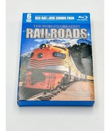 The World&#39;s Greatest Railroads. Blu-Ray +DVD combo. 6 discs total - $277.58 MXN