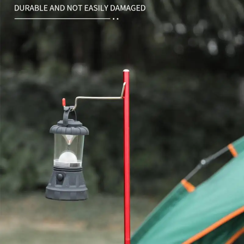 Ultralight Camping Light Stand Table Lantern Lamp Hanger Portable Detachable - £15.00 GBP+