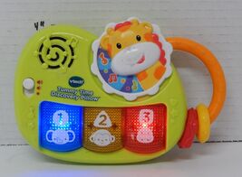 VTech Tummy Time Discovery Pillow Educational Electronic Learning Toy Red - $14.80