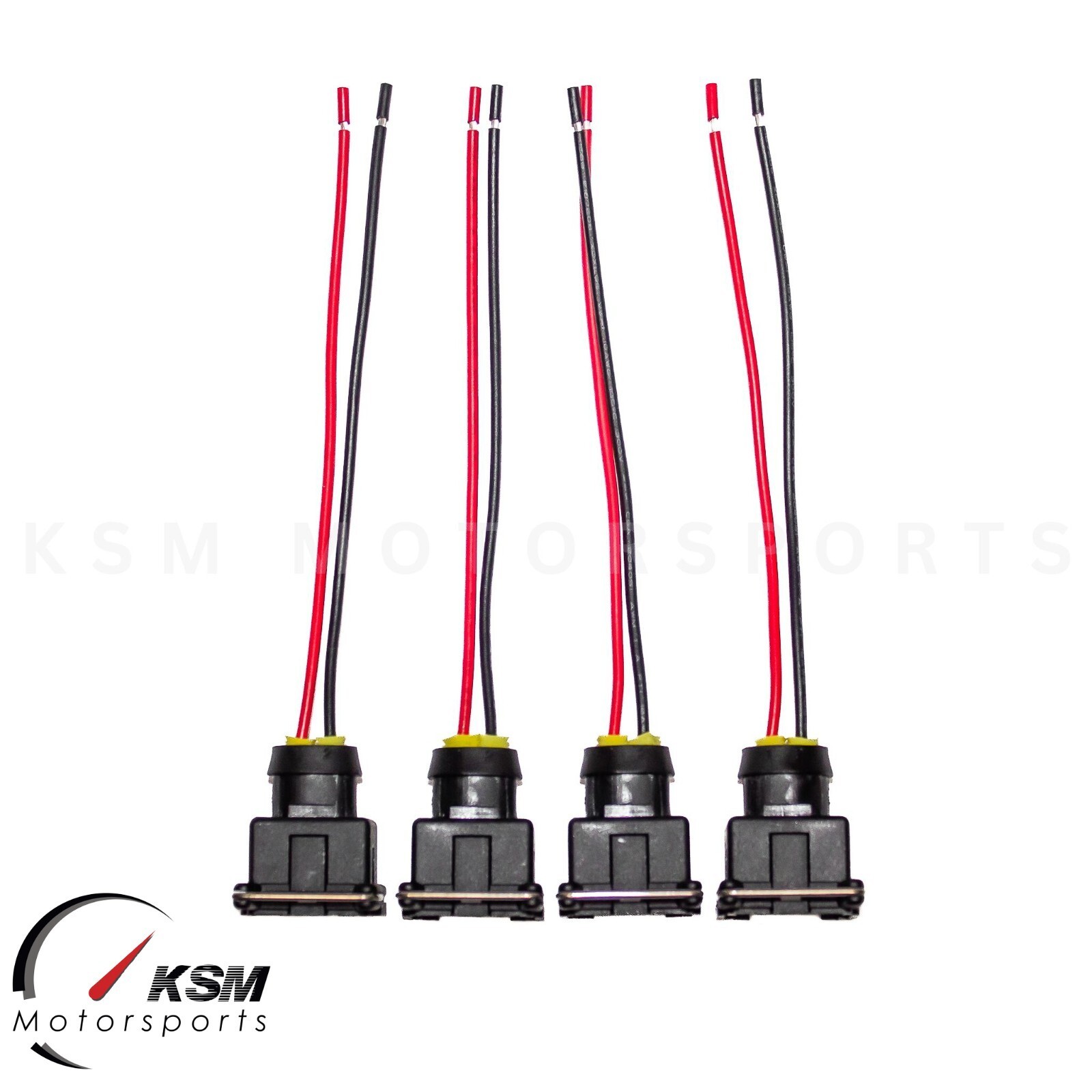 4 x EV1 OBD1 Fuel Injector Connectors Plugs Wiring Clips Pigtails fit Bo... - $45.95