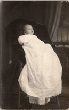 RPPC Sweet Baby c1910 long gown Postcard U3 - $3.95