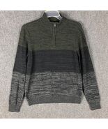 Urban Pipeline Sweater Men&#39;s Large 1/4 Zip Mock Neck Cotton Blend Adults L - €14,56 EUR