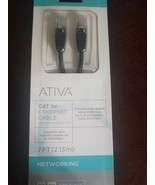 Ativa Cat 5e Ethernet Cable 7 ft. RJ45 Male / Male NEW - $563.18 MXN