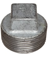 Pipe Plug, CORE SQ HD, 1&#39;&#39; in. MPT Galvanized Malleable Iron - Anvil 870... - $0.99