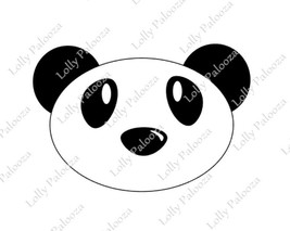 Panda DIGITAL Files:  Intant download. No physical product will be shipped.  PNG