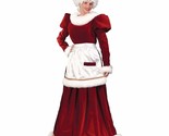 Fun World Costumes Women&#39;s Velvet Mrs. Santa Dress Adult Costume, Red/Wh... - £199.10 GBP