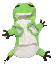 Plush Green FROG Prince Dog Costume Outfit Clothes dog Size S Small NEW - £7.96 GBP