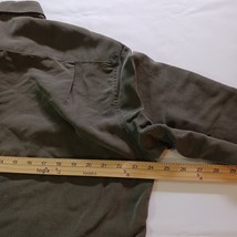 Claiborne RN#52002 Men's Green Button Up Shirt Long Sleeve Size Large image 9