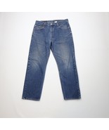 Vintage 90s Levis 505 Mens 34x30 Faded Regular Straight Leg Denim Jeans ... - $69.25