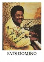 Fats Domino Signed 5x7 Photo - £31.15 GBP